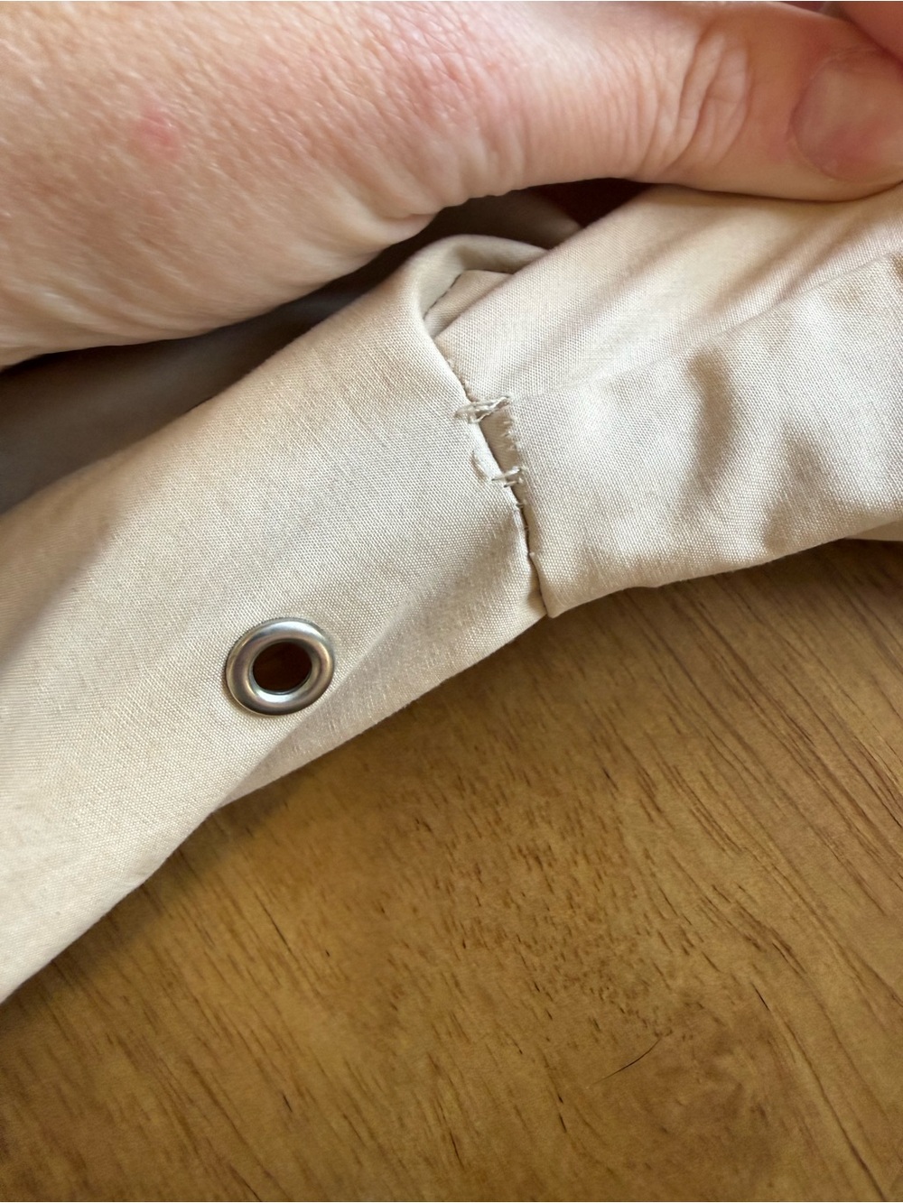 GAP Beige Rain Coat Trench Jacket Women’s XS Lightweight Button Front - Picture 9 of 15